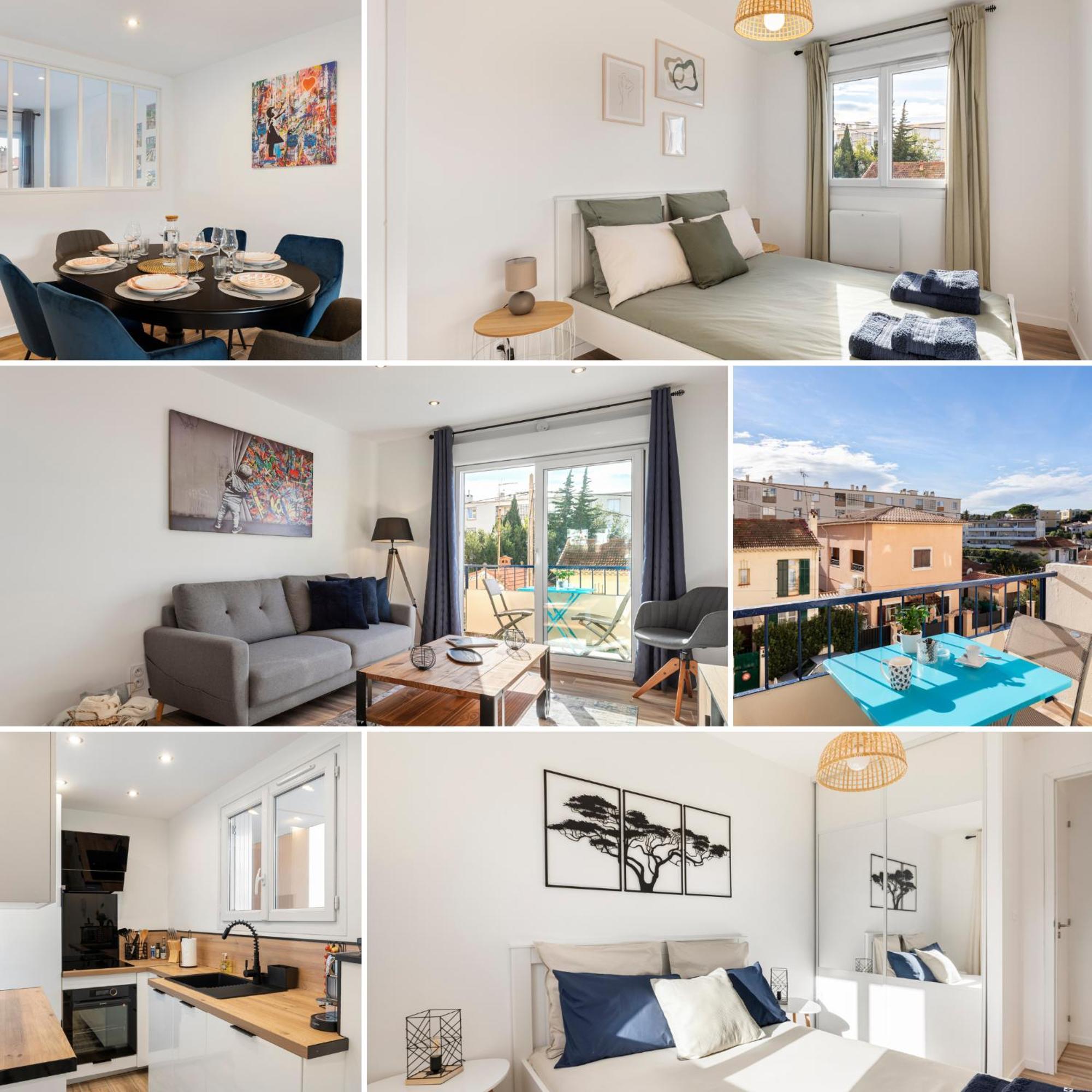 Private Apartment - Family - Palais Des Festival - Parking - 칸느 외부 사진